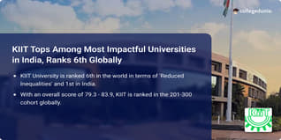THE Impact Rankings 2024: KIIT Tops Among Most Impactful Universities in India, Ranks 6th Globally